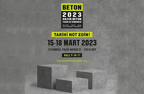 Beton 2023 Hazır Beton Kongresi ve Fuarı